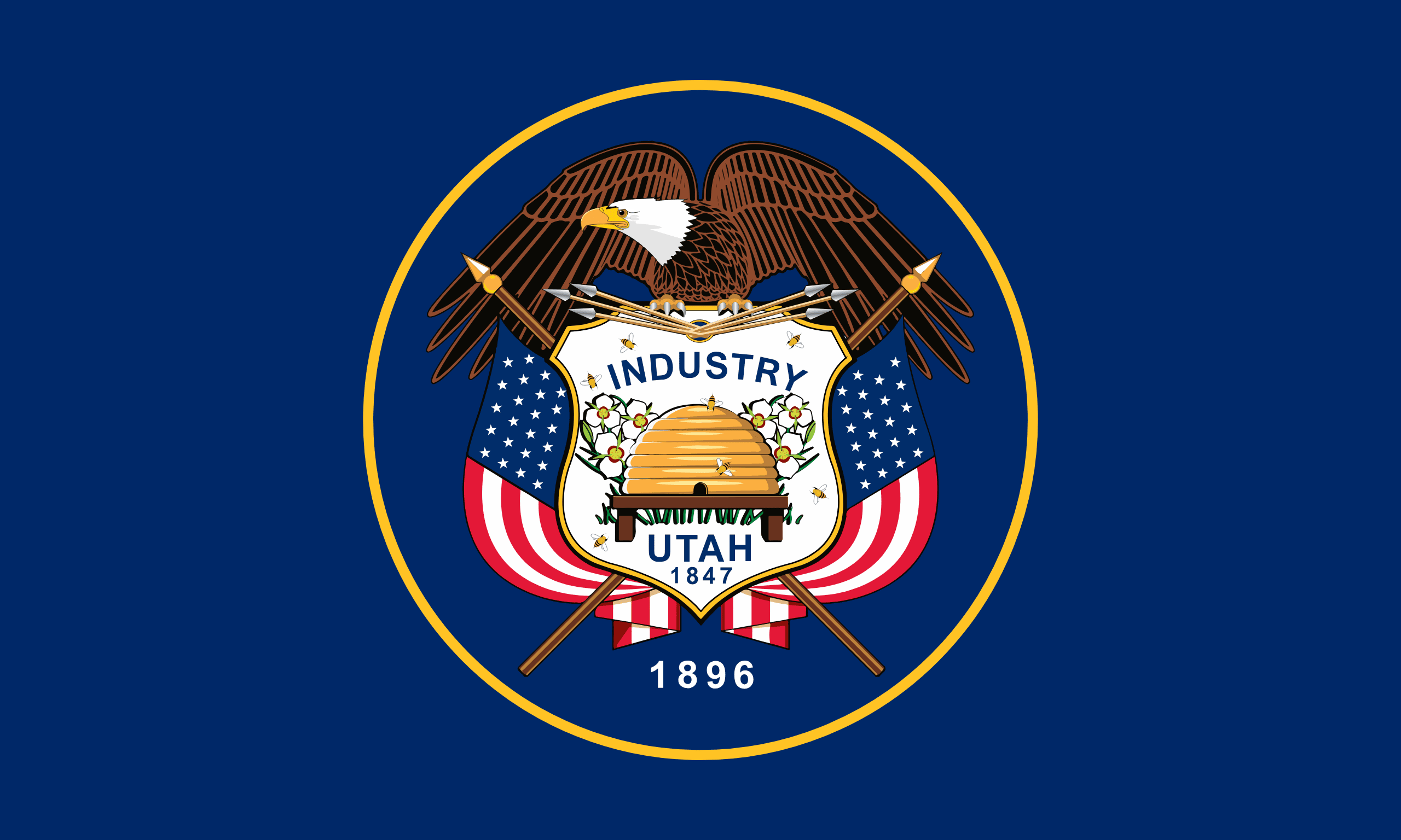 utah state flag